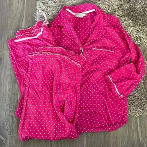 Victoria secret rare ruffle hem pajamas